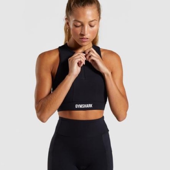 Gymshark Other - Gymshark nonstop half zip bra
